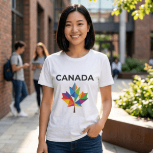 Canada Maple Leaf Graphic T-Shirt | Canadian Pride Unisex Tee