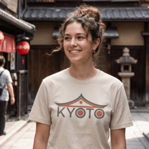 Kyoto Graphic T-Shirt | Japanese Travel Aesthetic Tee