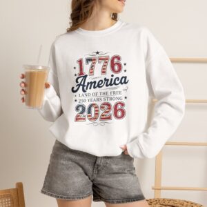 Americana Sweatshirt | 4th of July vintage stars & stripes